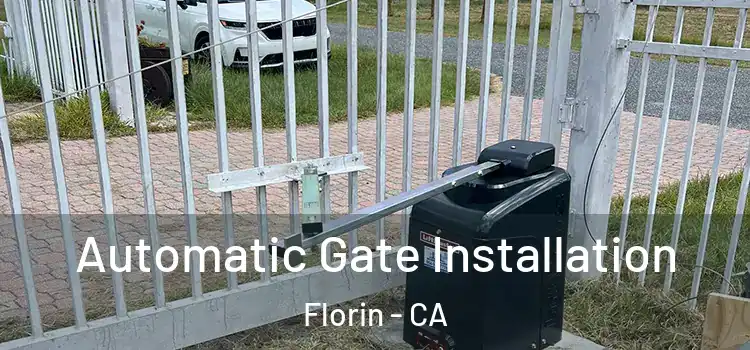 Automatic Gate Installation Florin - CA