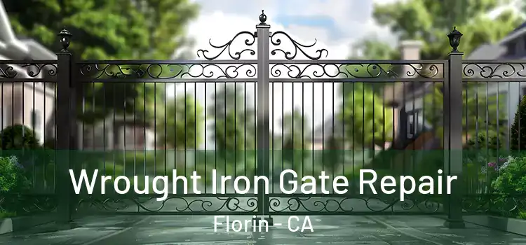Wrought Iron Gate Repair Florin - CA